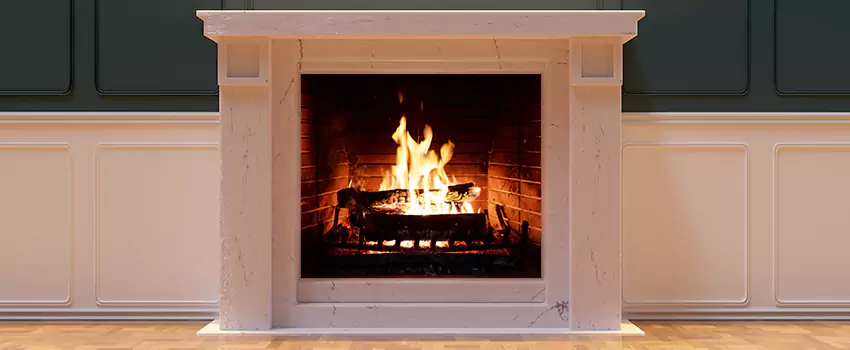 Decorative Electric Fireplace Installation in Port Charlotte, Florida