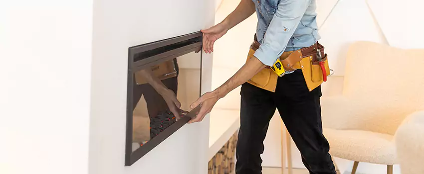 Metal Fireplace Installation in Port Charlotte, Florida