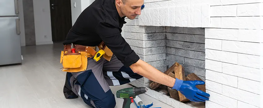 Fireplace Damaged Damper Frame Repair Services in Port Charlotte, Florida